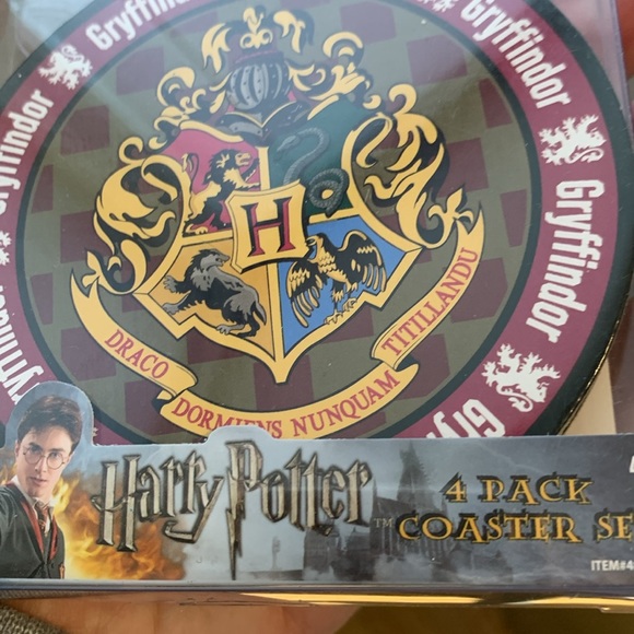 Harry Potter 4 pack coasters - Picture 4 of 4